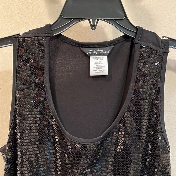 Sequin front tank top - Picture 2 of 2